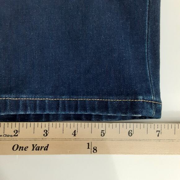 Soft Surroundings The Ultimate Denim Relaxed Straight Pull On Pants Womens MP - Picture 12 of 12